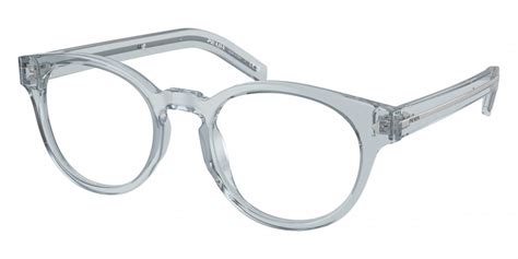 Prada PR A14VF 19T1O1 52 Transparent Azure Eyeglasses